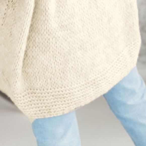 ONLY 1 LEFT! 🎁Apricot Solid Color Loose Knitted V Neck Versatile Lightweight - Picture 8 of 12